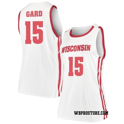 Women's Isaac Gard Wisconsin Badgers Replica Basketball Jersey - White